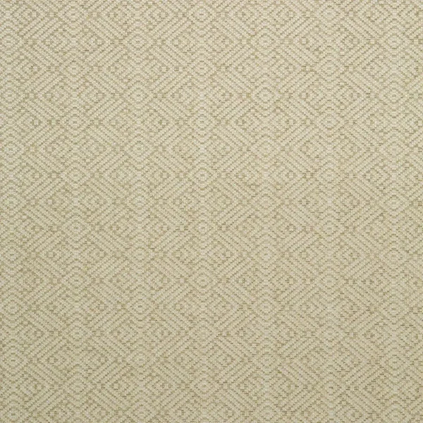 Tanuki Fabric - Sandstone by black-grey geometric linen fabric from Linwood Fabrics
