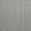 blue geometric linen fabric from Linwood Fabrics