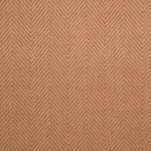 orange geometric linen fabric from Linwood Fabrics