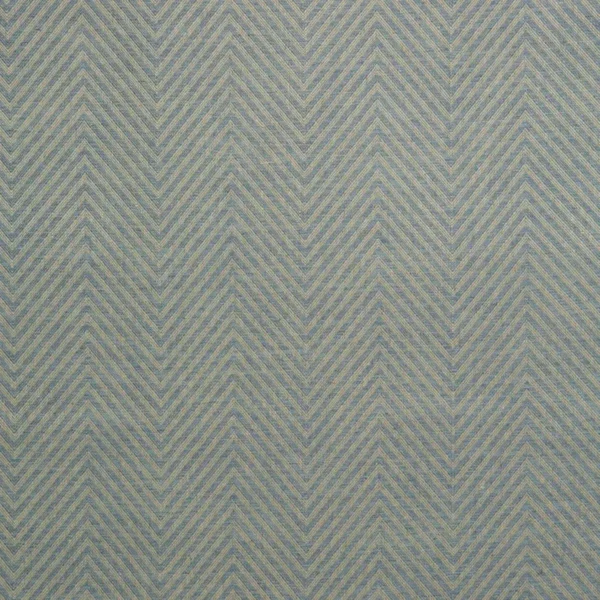 Kitsune Fabric - Cerulean by blue geometric linen fabric from Linwood Fabrics