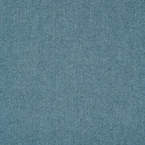 blue geometric woolen fabric from Linwood Fabrics