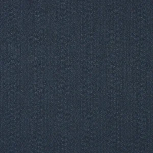 blue geometric woolen fabric from Linwood Fabrics