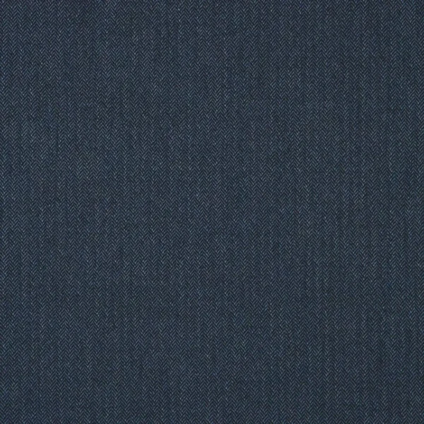 blue geometric woolen fabric from Linwood Fabrics
