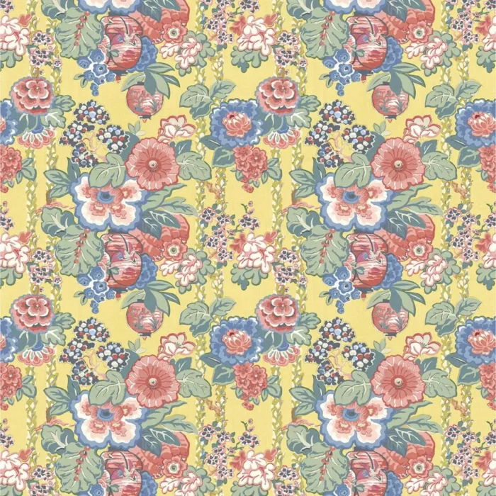 Louis Fabric - Lucky Yellow swatch
