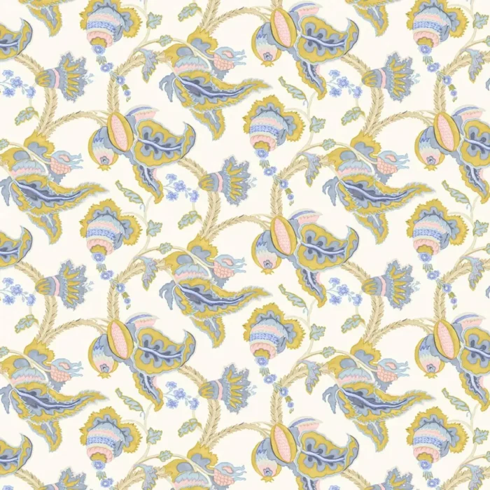 Perdana Fabric - Saffron swatch