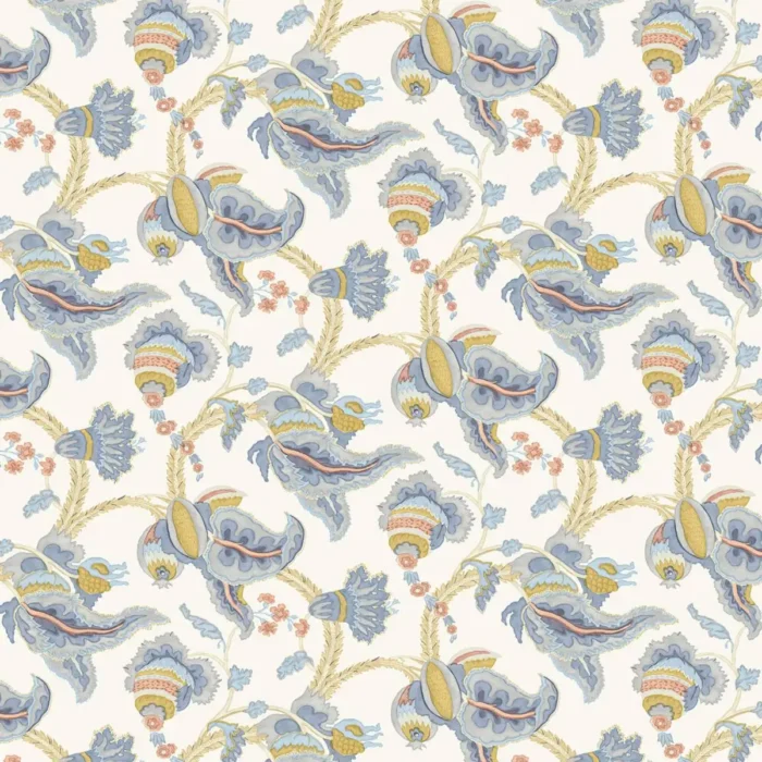 Perdana Fabric - Smoke swatch