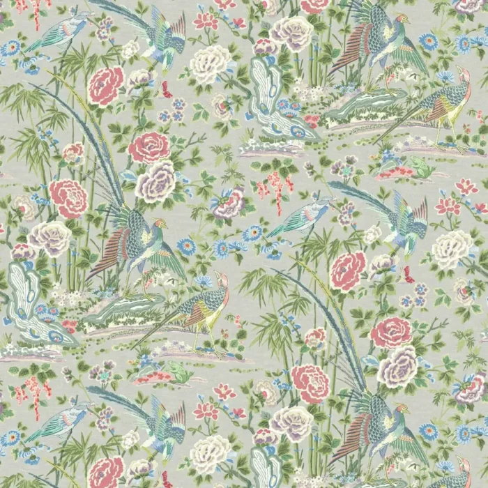 Mandai Fabric - French Grey swatch