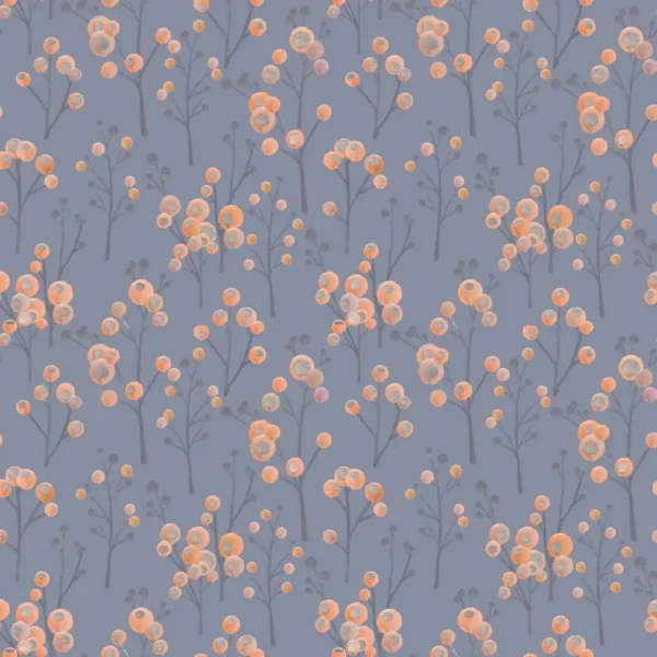 Ichiyo Blossom Fabric - Cobalt by Ichiyo Blossom Fabric - Cobalt from