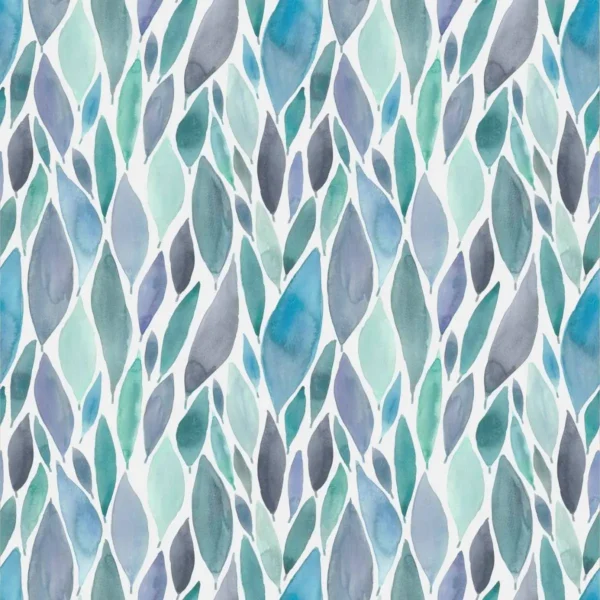 Koyo Fabric - Aqua by Koyo Fabric - Aqua from