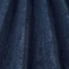 blue plain velvet-chenille fabric from iLiv