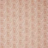 red botanical linen fabric from Linwood Fabrics