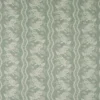 black-grey botanical linen fabric from Linwood Fabrics