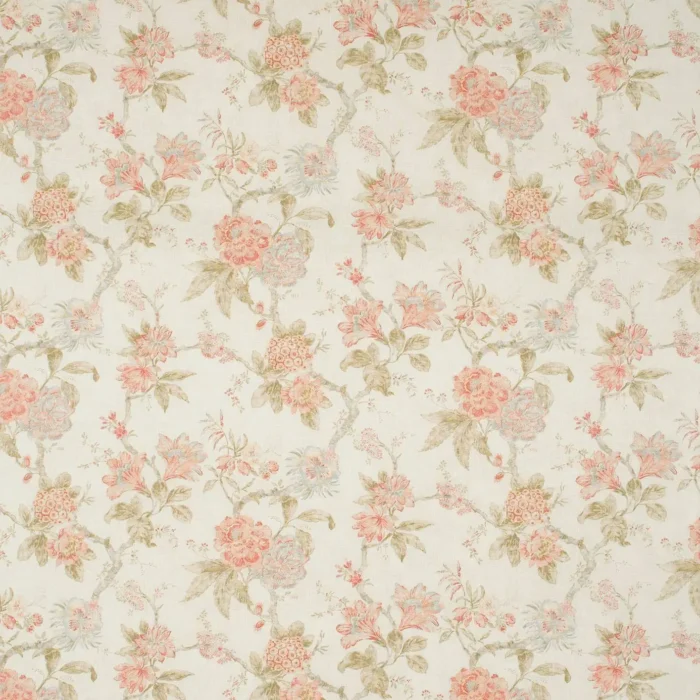 Tresco Fabric - Strawberry Punnet swatch