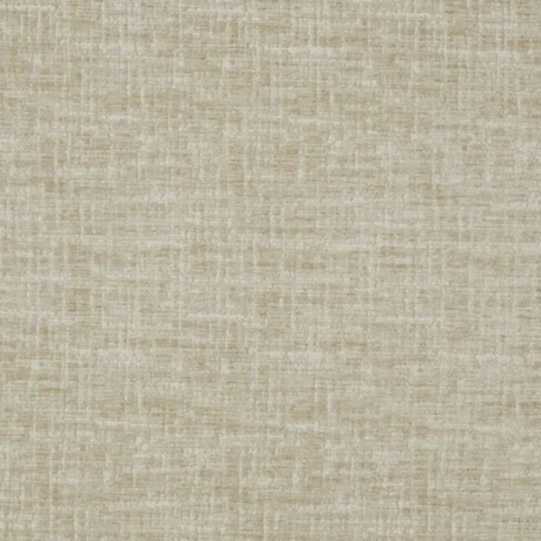 Beck Fabric - Porcelain by white plain velvet-chenille fabric from iLiv