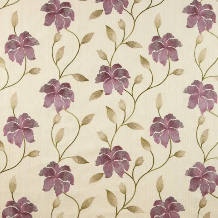 Everglade Fabric - Berry swatch