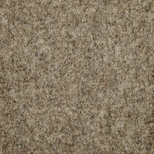 Harlow Fabric - Mushroom by neutral plain woolen fabric from iLiv