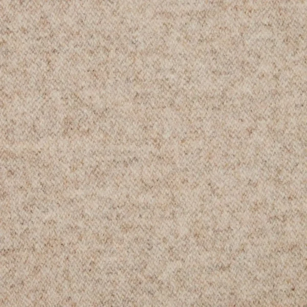 Harlow Fabric - Natural by neutral plain woolen fabric from iLiv