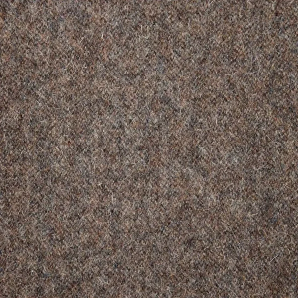 Harlow Fabric - Sable by black-grey plain woolen fabric from iLiv