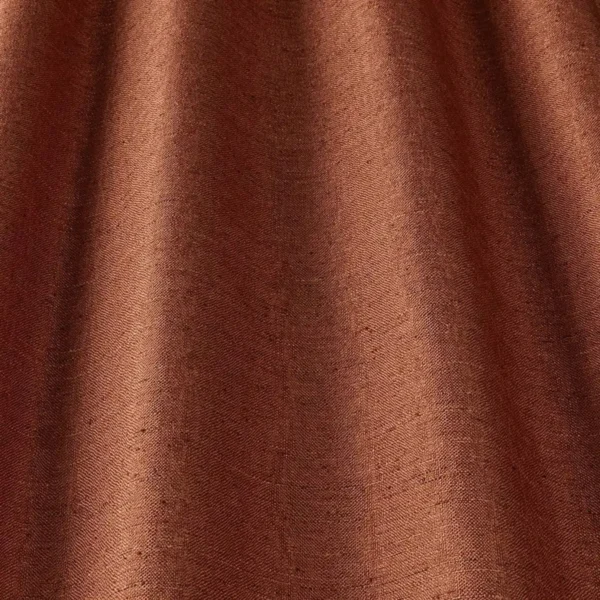 red plain woven fabric from iLiv