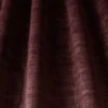 purple plain velvet-chenille fabric from iLiv