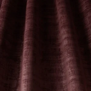purple plain velvet-chenille fabric from iLiv