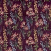 multicolour botanical velvet-chenille fabric from iLiv