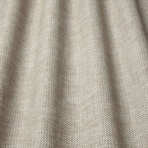 Brecon Fabric - Mink by brown plain woven fabric from iLiv