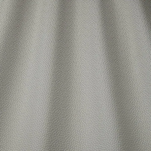 Cosmos Fabric - Flint by black-grey spotted embroideried fabric from iLiv