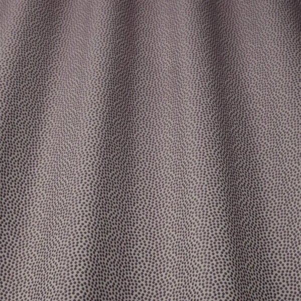 Cosmos Fabric - Mulberry by purple spotted embroideried fabric from iLiv