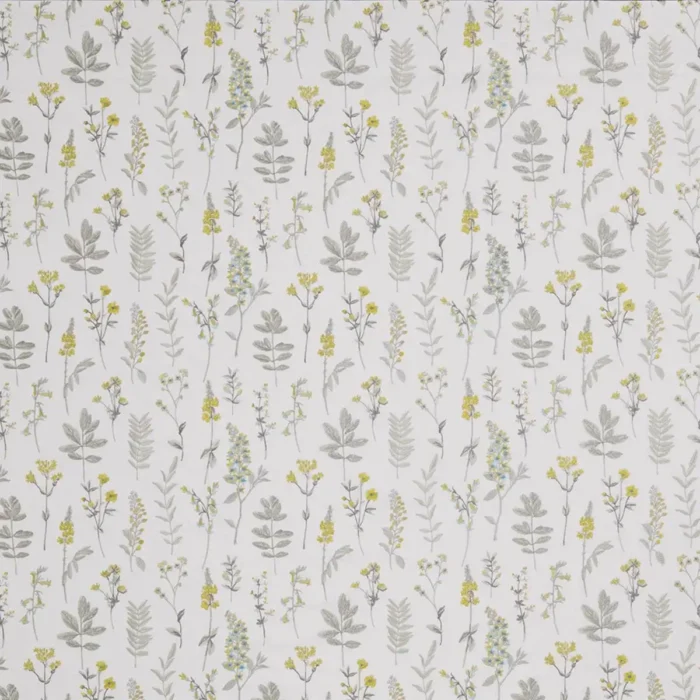 Cottage Garden Fabric - Cornsilk fabric swatch EAGH/COTTACOR