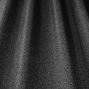 black-grey plain woven fabric from iLiv
