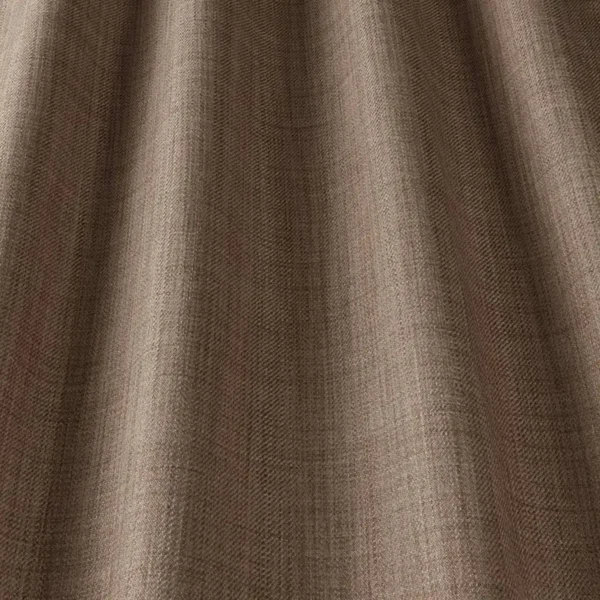 brown plain woven fabric from iLiv