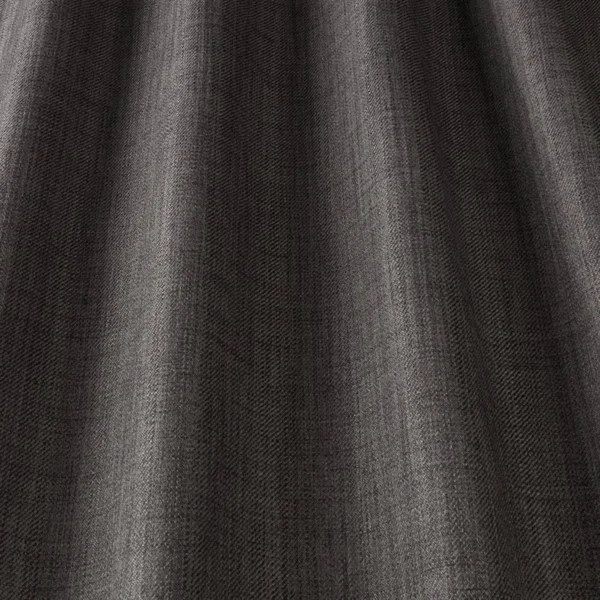 black-grey plain woven fabric from iLiv