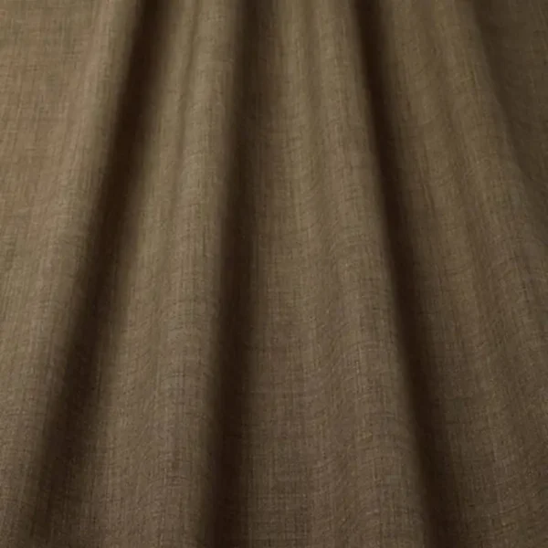 brown plain woven fabric from iLiv