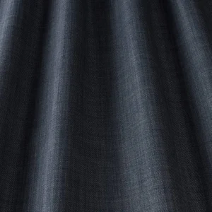 blue plain woven fabric from iLiv