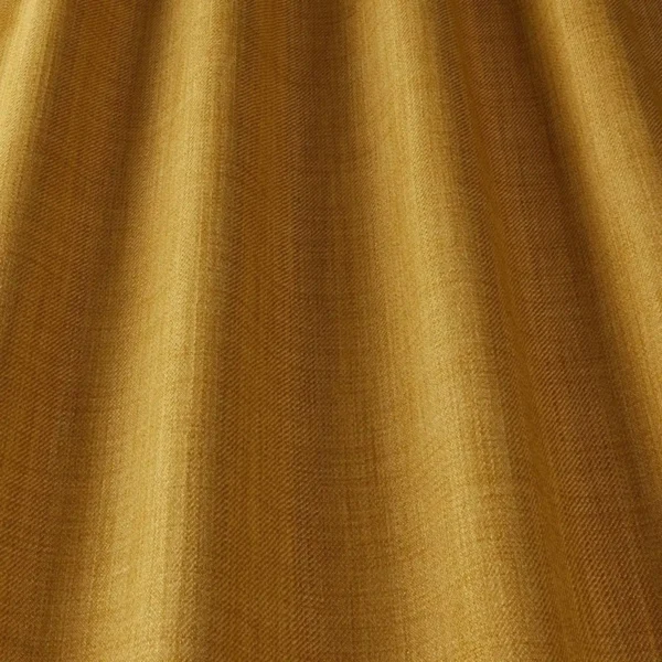 Eltham Fabric - Yellow by yellow plain woven fabric from iLiv