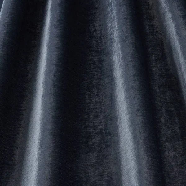Espinoza Fabric - Blue by blue plain velvet-chenille fabric from iLiv