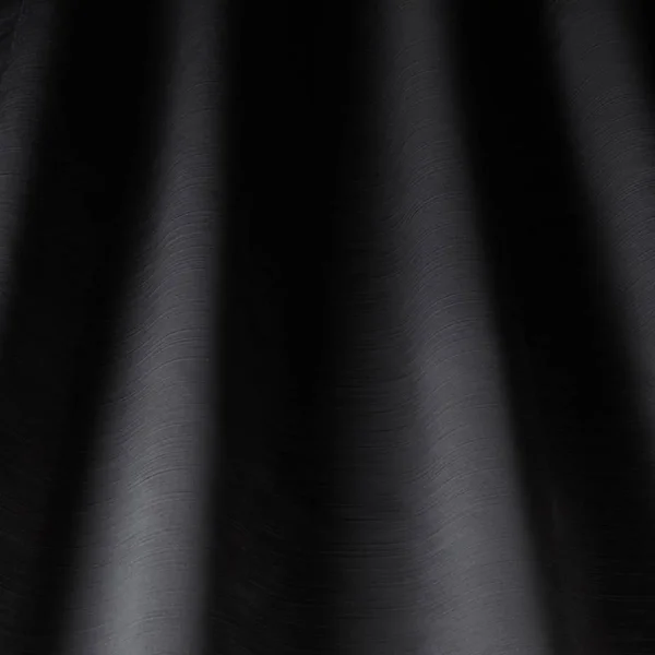 Esther Fabric - Black by black-grey plain silk-satin fabric from iLiv
