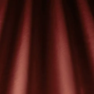 red plain woven fabric from iLiv
