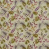 multicolour botanical cotton fabric from iLiv