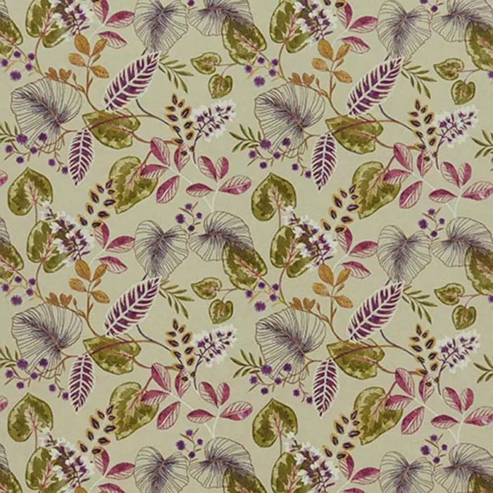 Fandango Fabric - Cranberry swatch