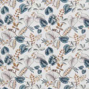 multicolour botanical cotton fabric from iLiv