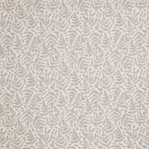brown botanical cotton fabric from iLiv