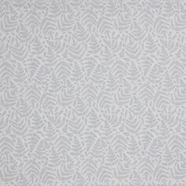 Fernshore Fabric - Seaspray by blue botanical cotton fabric from iLiv