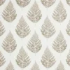 green botanical jacquard fabric from iLiv