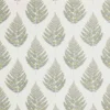 blue botanical jacquard fabric from iLiv