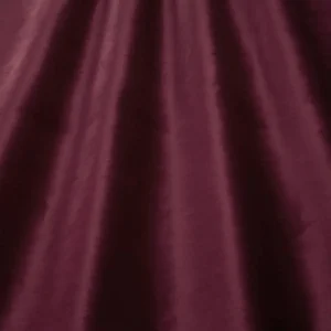 red plain velvet-chenille fabric from iLiv