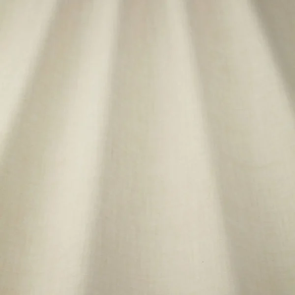 Highland Fabric - Cream by black-grey plain velvet-chenille fabric from iLiv