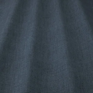 blue plain velvet-chenille fabric from iLiv