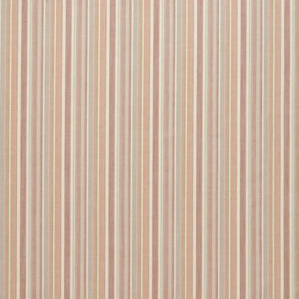 Hudson Fabric - Henna by brown striped woven fabric from iLiv